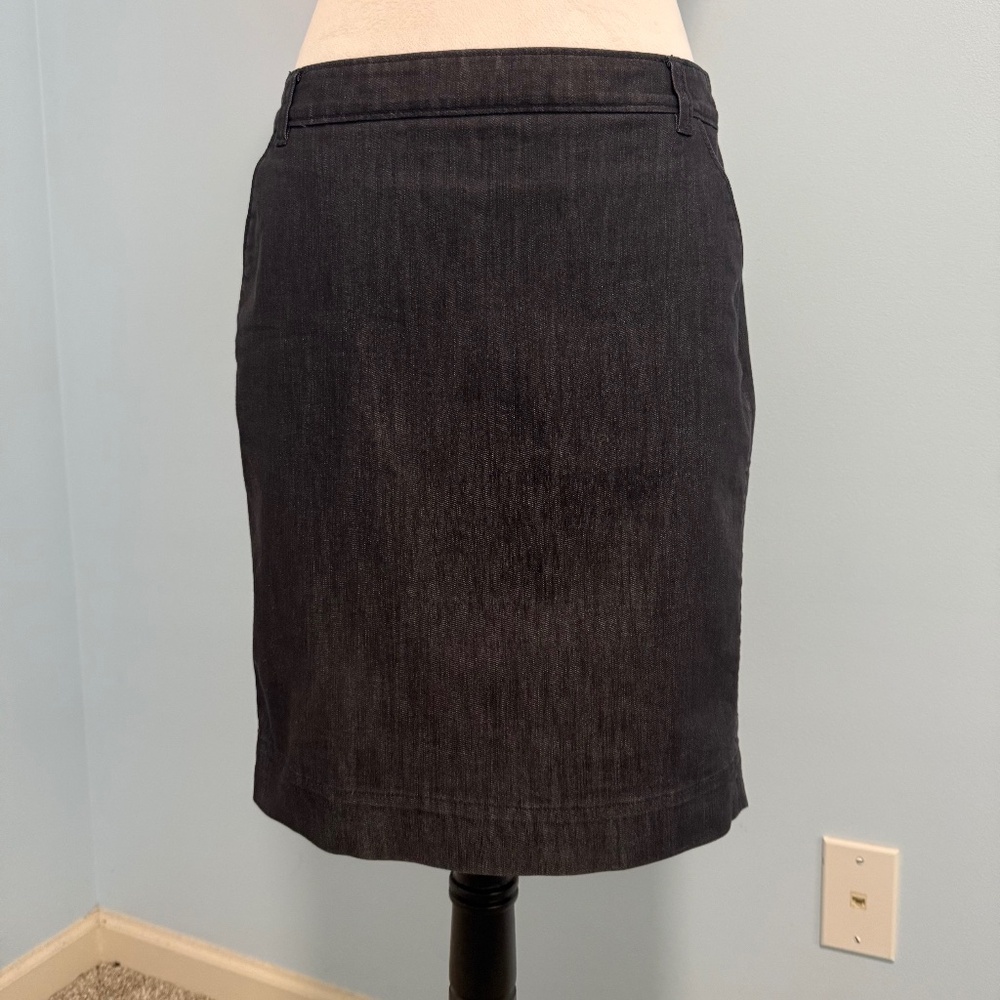 Lilly Pulitzer Dark Denimβ Pencil Skirt Size 8